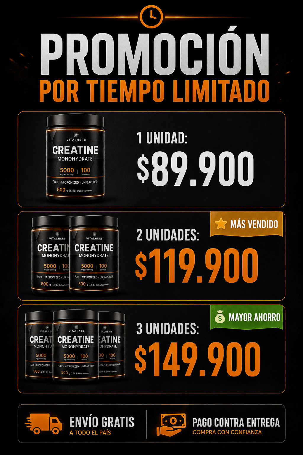 CREATINA PURE PREMIUM