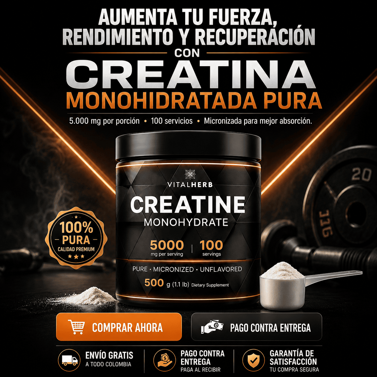 CREATINA PURE PREMIUM