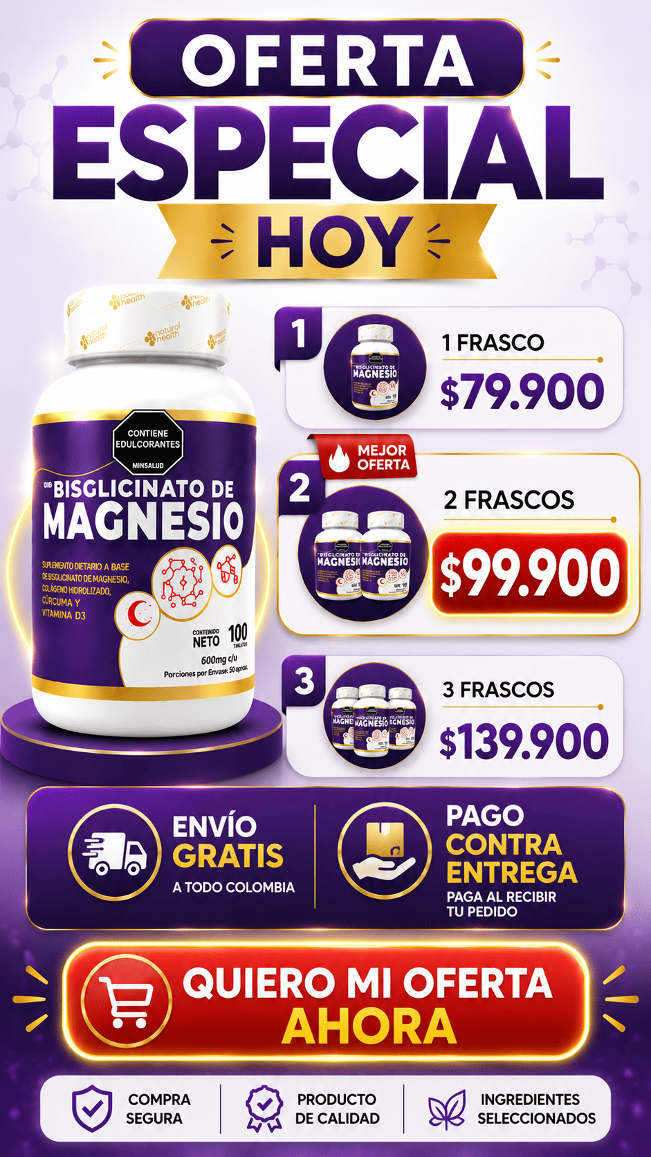 💤BISGLICINATO DE MAGNESIO😴